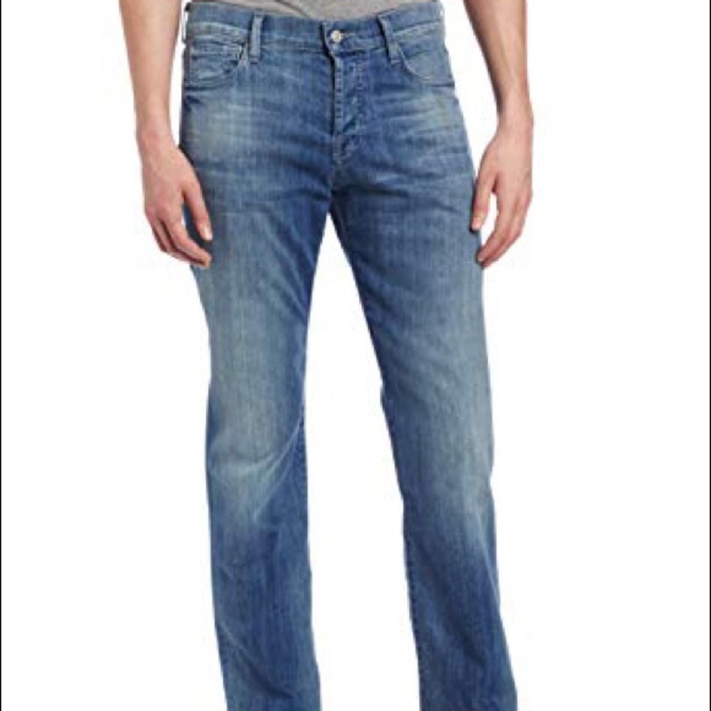 7 for all mankind men’s vintage standard jeans 29